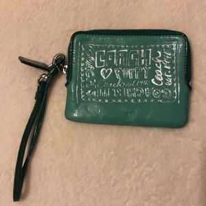Coach Poppy Wristlet